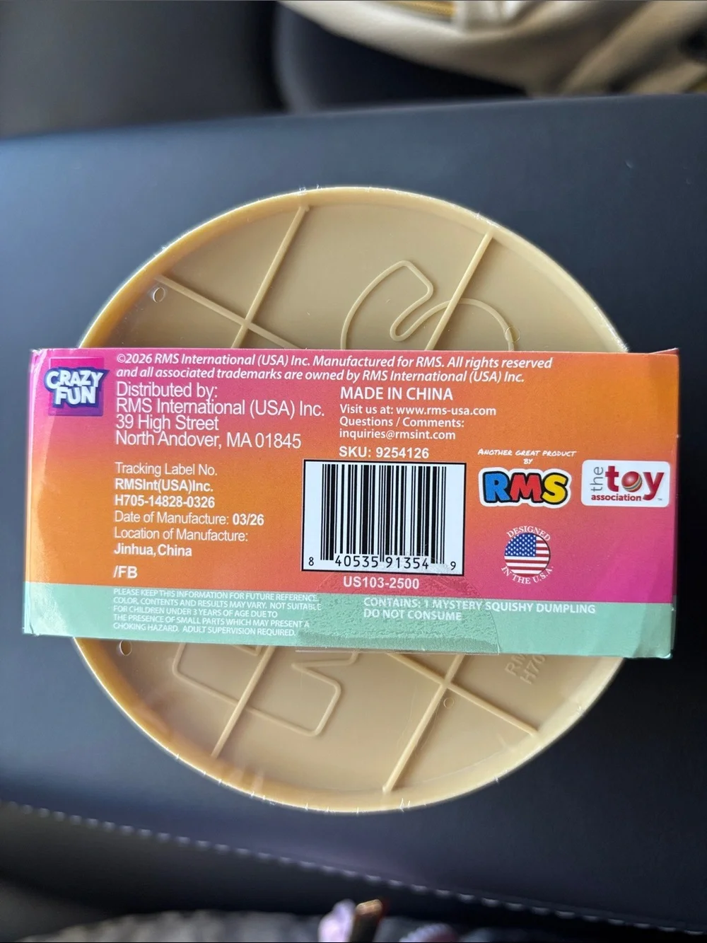 Mystery Dumpling Sherbert Edition Orange Scented Kids Game